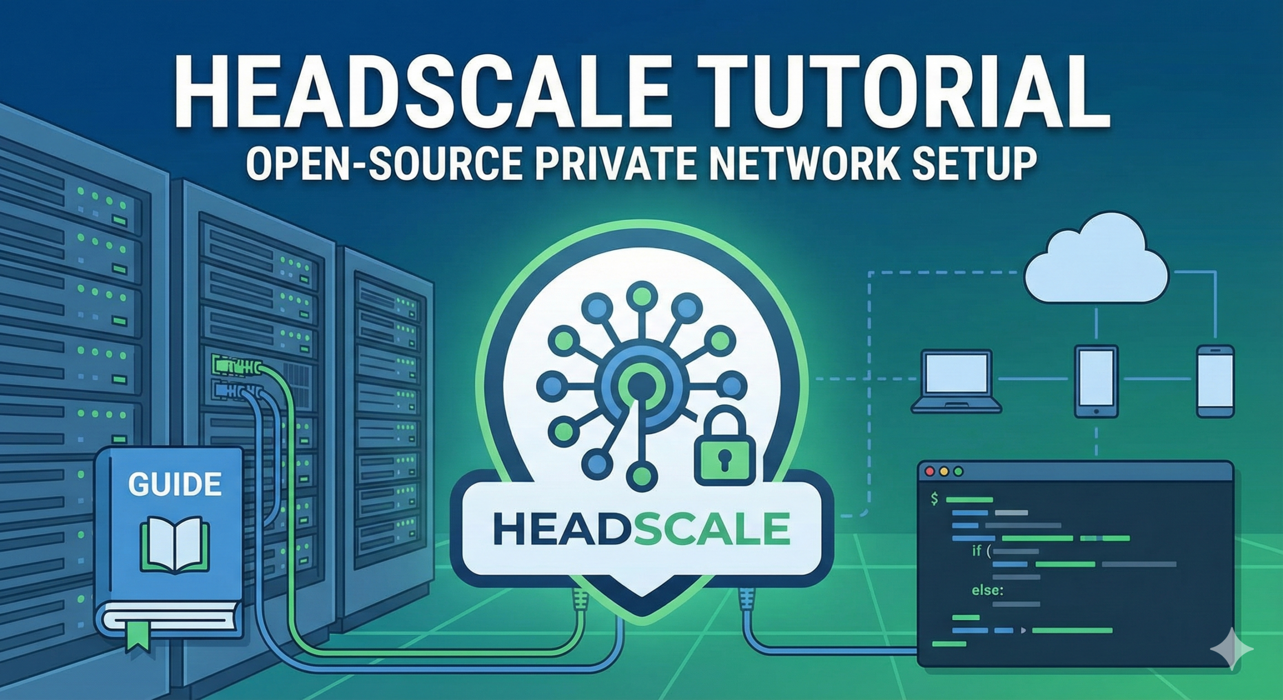 国内云 Headscale 0.26.1 组网方案教程 封面