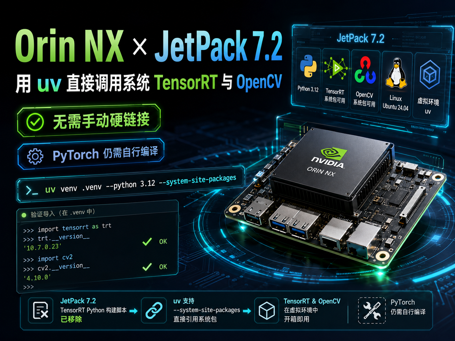 Jetson Python环境优雅链接系统包 封面