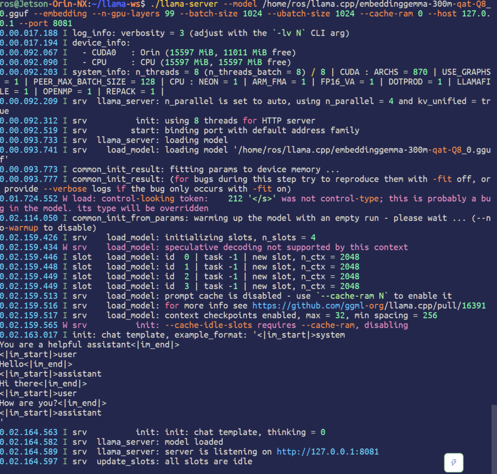 推理模型 - Jetson Orin 部署 OpenClaw 开启 Memory Search 操作截图 1